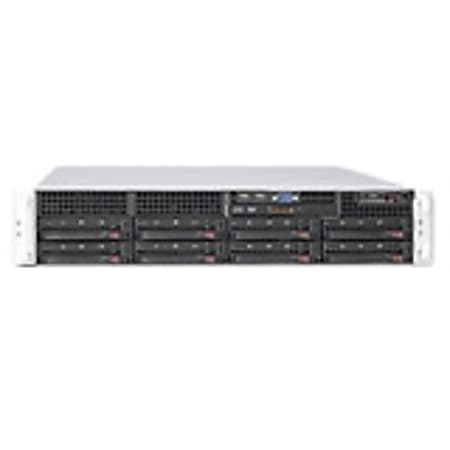 Supermicro SuperServer 6026T-URF4+ Barebone System - 2U Rack-mountable - Intel 5520 Chipset - Socket B LGA-1366 - 2 x Processor Support - Black