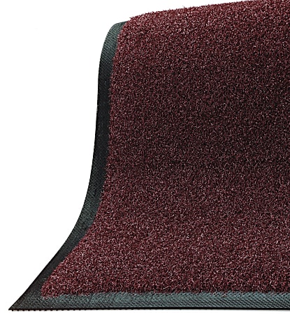 M+A Matting Brush Hog Floor Mat, 3' x 8', Burgundy