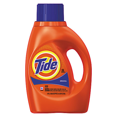 Ultra Liquid Tide® Laundry Detergent, 50 Oz Bottle, Case Of 6