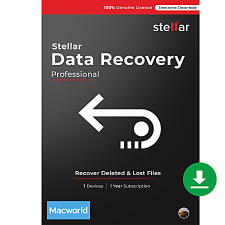 Stellar Data Recovery Professional, For Mac®