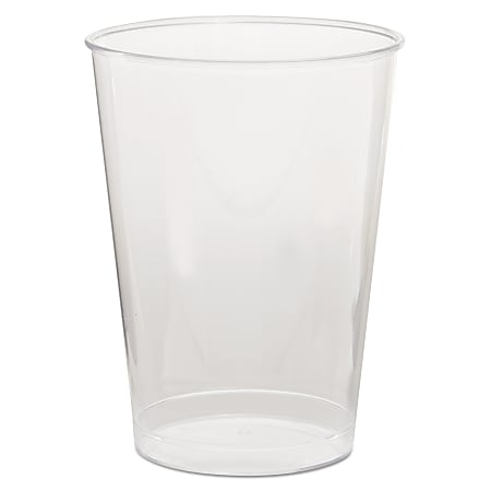 Comet™ Plastic Tumblers, 7 Oz, Clear, 25 Tumblers Per Pack, Carton Of 20 Packs