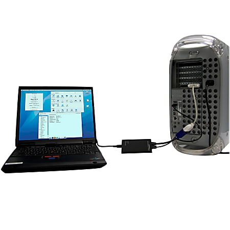 StarTech.com KVM Console to USB 2.0 Portable Laptop Crash Cart