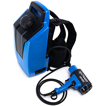 Emist EX7000 Electrostatic Sprayer Backpack, 1 Gallon, Blue/Black