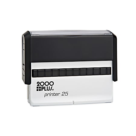 Custom 2000 PLUS® Self Inking Signature Stamp, P25, 9/16" x 2 7/8" Impression