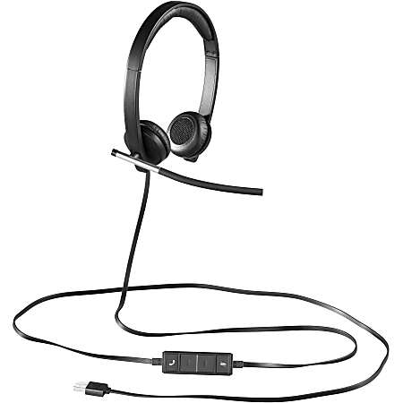 Logitech headphones with microphone usb best sale