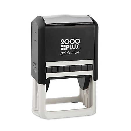 Custom 2000 PLUS® Self-Inking Stamp, P54, 1-1/2" x 1-7/8" Impression