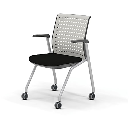 Mayline Thesis Training Chairs, Gray/Light Gray