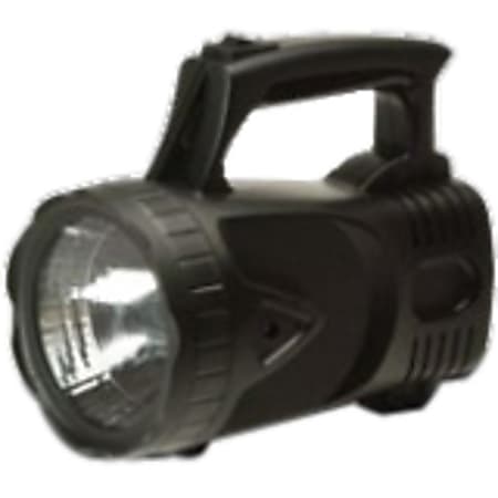 Cyclops Rechargeable Spotlight - 1 W - ABS PlasticBody - Black