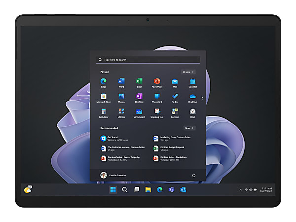 Microsoft Surface Pro 9 for Business - Tablet - Intel Core i7 - 1265U / up to 4.8 GHz - Evo - Win 11 Pro - Intel Iris Xe Graphics - 16 GB RAM - 256 GB SSD - 13" touchscreen 2880 x 1920 @ 120 Hz - Wi-Fi 6E - graphite