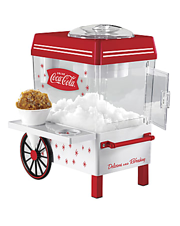 Nostalgia Electrics Coca-Cola Snow Cone Maker, Red