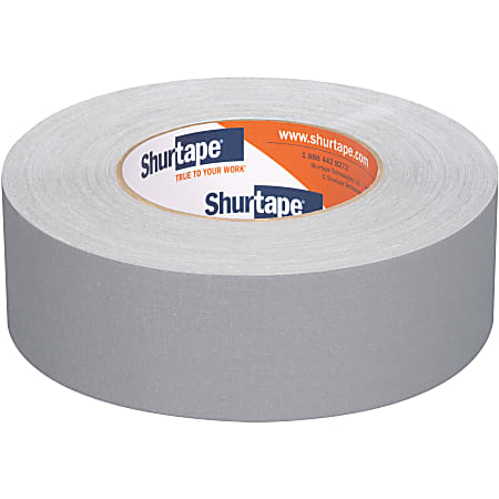 Shurtape P- 628 Professional Grade Coated Gaffer's Tape, 1.88 in. x 54 yd., Gray