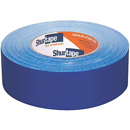 Shurtape PC 618C Cloth Duct Tape, 1-7/8" x 60 Yd, Blue