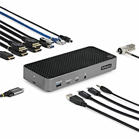 StarTech.com USB-C Triple Monitor Docking Station