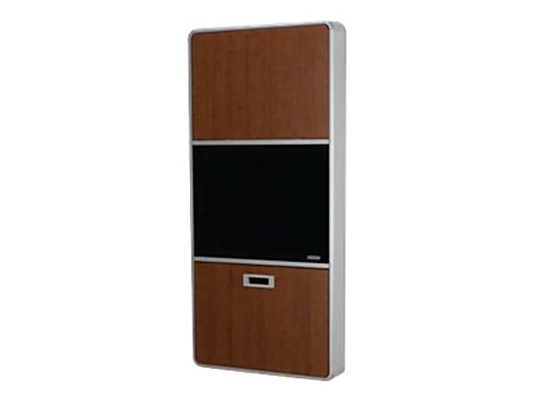 Capsa Healthcare 423 Wall Cabinet Workstation - Pin Code Lock - Cabinet unit - for LCD display / PC equipment - medical - screen size: up to 24" - wall-mountable