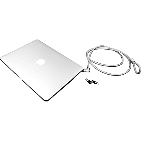 MacBook Lockable Case Bundle With T-Bar Cable Lock and MacBook Air 11" Security Case / Cover Clear. For MacBook Air 11 Inch