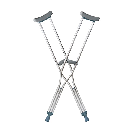 DMI® Aluminum Crutches, Tall Adult, Pack Of 2
