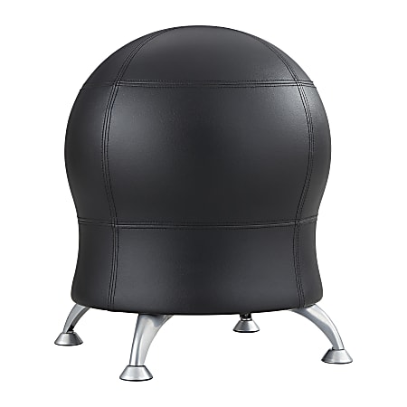 Safco® Zenergy™ Ball Chair, Black Vinyl