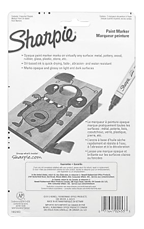 Sharpie Oil-Based Paint Marker- Medium Tip