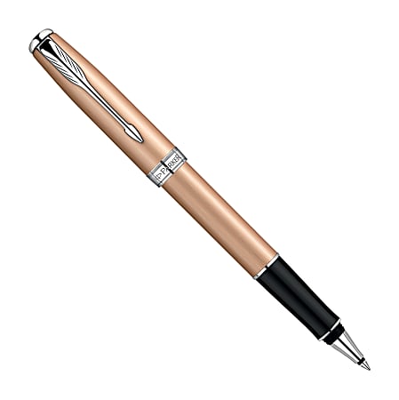Parker Sonnet Pink Gold CT Rollerball Pen