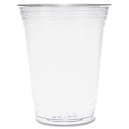 Solo Cup UltraClear Plastic PET Cups - 16 fl oz - 50/Pack - Crystal Clear - Polyethylene Terephthalate (PET) - Beverage, Cold Drink, Smoothie, Coffee