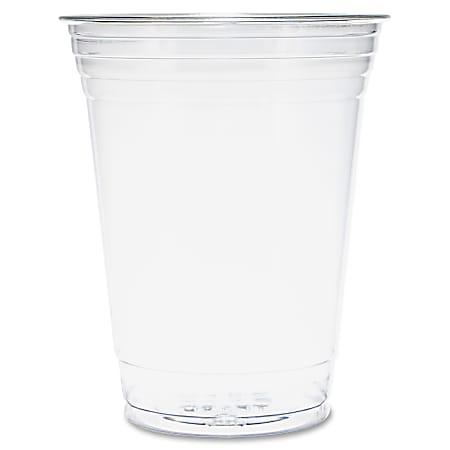 SOLO Cup Company Plastic Party Cold Cups, 16 oz, Clear, 50 pack