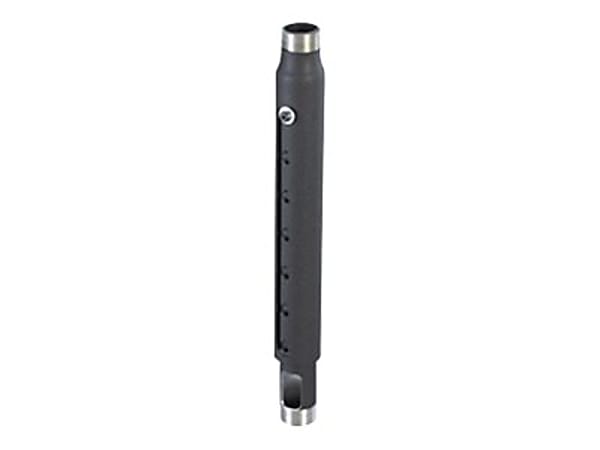 Chief 6-9" Adjustable Extension Column - White - Mounting component (extension column) - for projector - aluminum - black - ceiling mountable