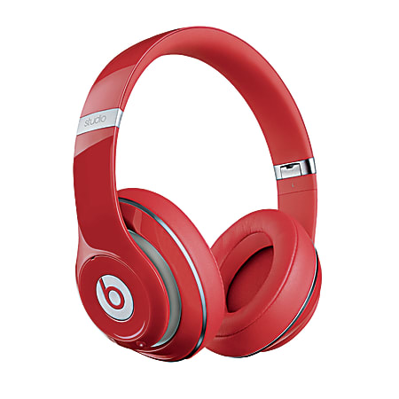 Beats™ by Dr. Dre™™ Over-the-Head Studio High-Definition Headphones, Red