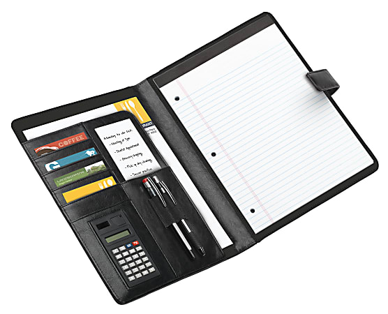 Office Depot® Brand Padfolio With Magnetic Closure And
