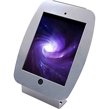 MacLocks Introducing "Space" Mini - iPad Mini Enclosure Kiosk - Silver