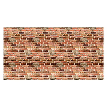 Fadeless Reclaimed Brick Design Paper, 48" x 50', Multicolor