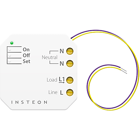 Insteon 2442-222 Micro Dimmer Module, White