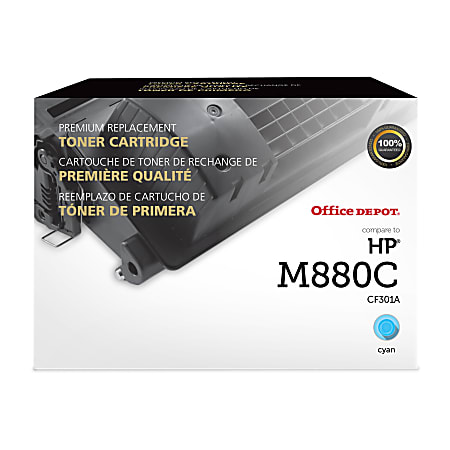 Office Depot® Remanufactured Cyan Toner Cartridge Replacement for HP 827A, OD827AC