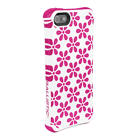 Ballistic Aspira Series Case For iPhone® 5/5s, Honeycomb (White/Pink)
