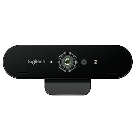 Logitech BRIO 4K Ultra HD Webcam Black - Office Depot