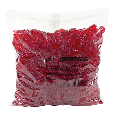 Albanese Confectionery Gummy Bears, Wild Cherry, 5-Lb Bag