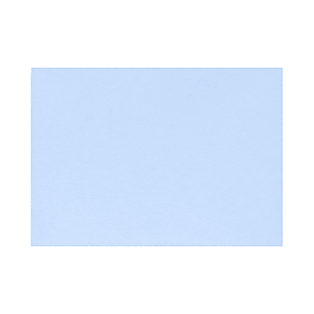 LUX Flat Cards, A9, 5 1/2" x 8 1/2", Baby Blue, Pack Of 250