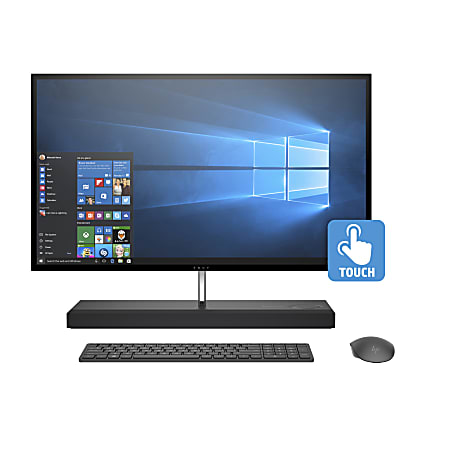 HP Envy 27-b000 27-b010 All-in-One Computer - Core i7 i7-6700T - 16 GB RAM - 1 TB HDD - 128 GB SSD - 27" 2560 x 1440 Touchscreen Display - Desktop - Windows 10 Home 64-bit - NVIDIA GeForce GTX 950M 2 GB - Wireless LAN - Bluetooth