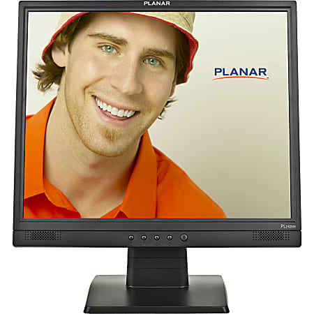Planar PLL1920M 19" SXGA Edge LED LCD Monitor - 5:4 - Black - 1280 x 1024 - 16.7 Million Colors - 250 Nit - 5 ms - 75 Hz Refresh Rate - 2 Speaker(s) - VGA