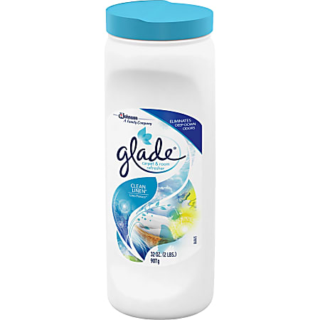 Glade Carpet And Room Refresher 32 Oz Clean Linen - Office Depot