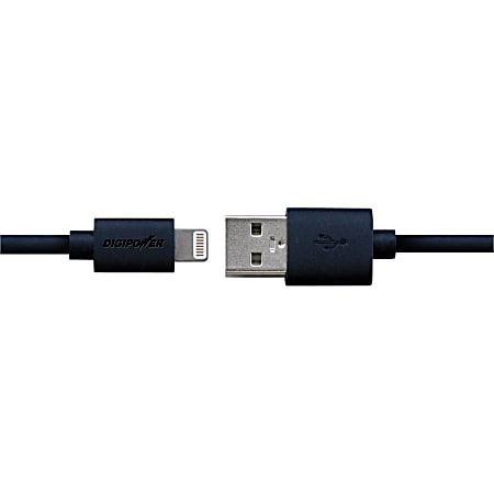 DigiPower Sync/Charge Lightning/USB Data Transfer Cable