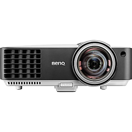 BenQ MW824ST 3D Ready DLP Projector - 16:10 - Gray - 1280 x 800 - 720p - 4000 Hour Normal Mode - 5000 Hour Economy Mode - WXGA - 13,000:1 - 3200 lm - HDMI - USB - VGA In - 3 Year Warranty