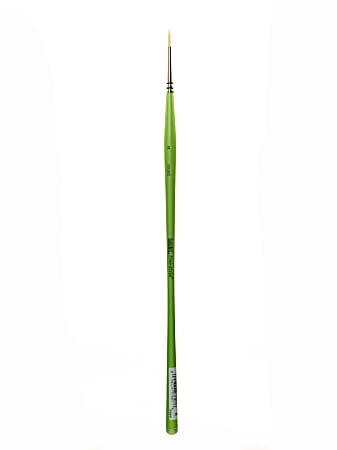 Liquitex Free-Style Detail Paint Brush, Size 2, Synthetic, Round Bristle, Green