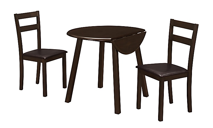 Monarch specialties 3 piece dining set shop