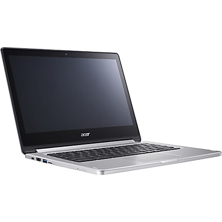 Acer® R 13 Refurbished Chromebook, 13.3" Touch Screen, MediaTek M8173C, 4GB Memory, 64GB eMMC Storage, Chrome OS, NX.GL4AA.018