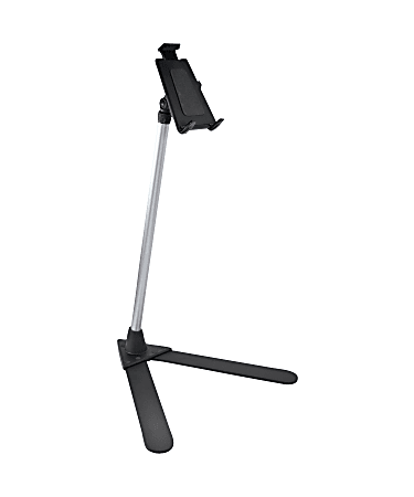 Arkon 4' Extending Floor Stand For Tablets, Silver