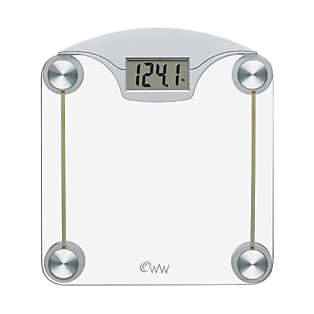 Conair® Weight Watchers® Digital Bathroom Scale, Silver