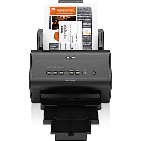 Brother® ImageCenter ADS-3000N Sheetfed Scanner