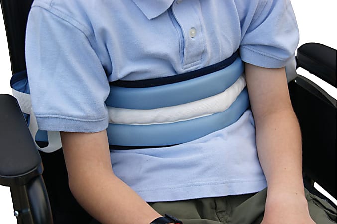 Medline Safety-Soft Patient Security Belt, 60", Light Blue