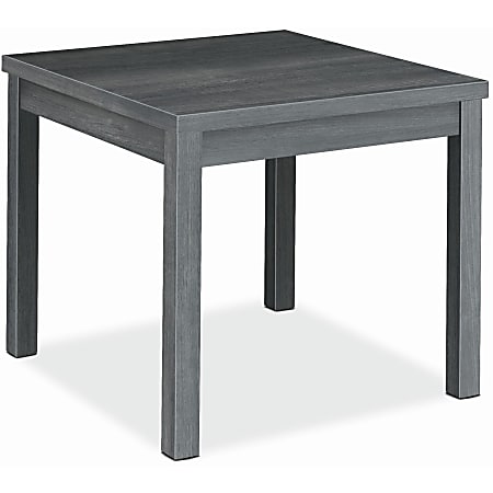 HON H80192 Corner Table, Square Top, 20"H x 24"W x 24"D, Sterling Ash