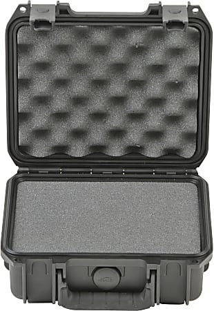 SKB Cases iSeries Protective Case With Layered Foam Interior, 9-1/2"H x 7-1/4"W x 4"D, Black